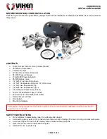 Preview for 1 page of Vixen Horns VXO8350/3418 Installation Manual