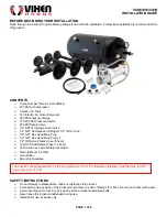 Preview for 1 page of Vixen Horns VXO8350/3418B Installation Manual