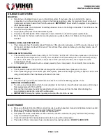 Предварительный просмотр 3 страницы Vixen Horns VXO8410/4124C Installation Manual