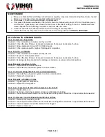 Preview for 5 page of Vixen Horns VXO8530/3311C Installation Manual