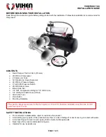 Vixen Horns VXO8580/4114C Installation Manual предпросмотр