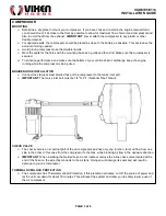 Предварительный просмотр 3 страницы Vixen Horns VXO8705/3114 Installation Manual
