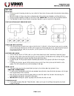 Предварительный просмотр 4 страницы Vixen Horns VXO8705/4124C Installation Manual