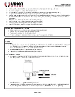 Предварительный просмотр 2 страницы Vixen Horns VXO8715 Installation Manual