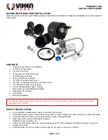 Preview for 1 page of Vixen Horns VXO8805/3114B Installation Manual