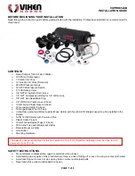 Vixen Horns VXPRO8524B Installation Manual preview