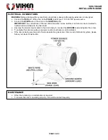 Предварительный просмотр 2 страницы Vixen Horns VXS-1050AR Installation Manual
