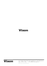 Предварительный просмотр 16 страницы Vixen 4955295355327 Instruction Manual