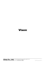 Предварительный просмотр 16 страницы Vixen MINI PORTA Instruction Manual