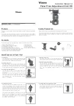 Предварительный просмотр 1 страницы Vixen Polar Fine Adjustment Unit DX Instruction Manual