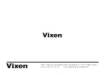 Предварительный просмотр 60 страницы Vixen POLARIE U Star Tracker Instruction Manual