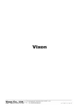 Preview for 5 page of Vixen R200SS Newtonian Reflector Instruction Manual