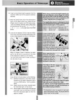 Предварительный просмотр 19 страницы Vixen SPHINX Equatorial mount Instruction Manual