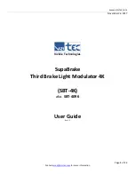 Предварительный просмотр 1 страницы Vizi-tec SBT-4K User Manual