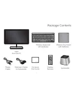 Предварительный просмотр 3 страницы Vizio All-In-One PC Quick Start Manual