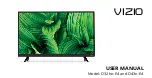 Vizio D32hn-E4 User Manual preview