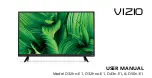 Vizio D32hnx-E1 User Manual preview