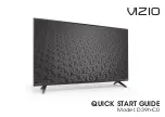 Vizio D39h-C0 Quick Start Manual предпросмотр