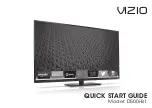 Preview for 1 page of Vizio D500i-B1 Quick Start Manual