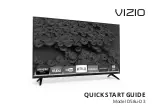 Preview for 1 page of Vizio D58u-D3 Quick Start Manual