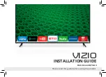 Vizio D60-D3 Installation Manual предпросмотр