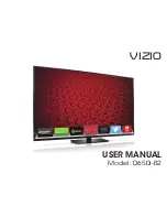 Preview for 1 page of Vizio D650i-B2 User Manual