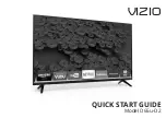 Vizio D65u-D2 Quick Start Manual preview