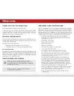 Предварительный просмотр 3 страницы Vizio E320-B2 User Manual