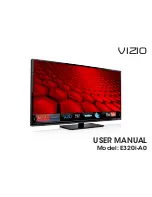 Preview for 1 page of Vizio E320i-A0 User Manual