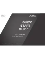 Vizio E370-A0 Quick Start Manual preview