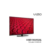 Preview for 1 page of Vizio E420-B1 User Manual