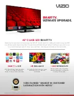 Vizio E420i-A0 Specifications preview