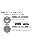 Preview for 6 page of Vizio E43-E2, E50-E1, E50x-E1, E50-E3, E55-E1, E55-E2,E60-E3 Quick Start Manual