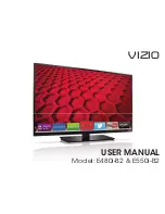 Preview for 1 page of Vizio E480i-B2 User Manual