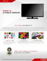 Vizio E500i-A0 Datasheet preview