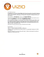 Preview for 1 page of Vizio F20I User Manual