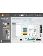 Vizio HDTV VU37L10A Quick Start Manual preview