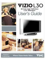 Preview for 1 page of Vizio L30 WGUe User Manual