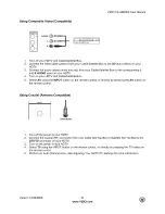 Предварительный просмотр 21 страницы Vizio M190VA User Manual