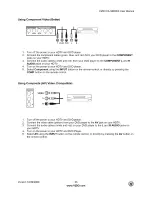 Предварительный просмотр 23 страницы Vizio M190VA User Manual