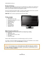 Preview for 8 page of Vizio M220NV Razor LED User Manual