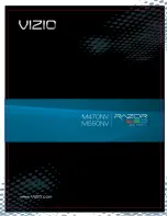 Vizio M470NV Razor LED User Manual preview