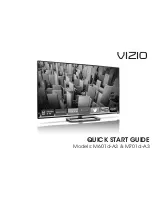 Preview for 1 page of Vizio M601d-A3 Quick Start Manual