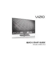 Preview for 1 page of Vizio M801i-A3 Quick Start Manual