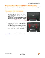 Предварительный просмотр 6 страницы Vizio P50 - P50 HDTV Widescreen 50-in Plasma TV User Manual