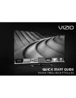 Vizio P502ui-B1 Quick Start Manual предпросмотр