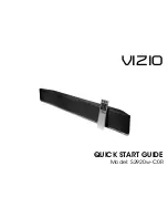 Предварительный просмотр 1 страницы Vizio S2920w-C0R Quick Start Manual