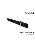 Vizio S3820w-C0 Quick Start Manual предпросмотр