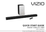 Vizio SB3251n-E0 Quick Start Manual предпросмотр