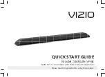 Предварительный просмотр 1 страницы Vizio SB362An-F6E Quick Start Manual